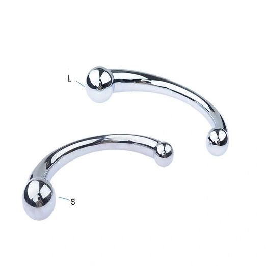 Stainless Ended Elegant Steel Anal Double 5858 Hook 0907